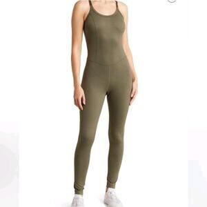 Z by Zella Daily Active Jumpsuit size L olive green